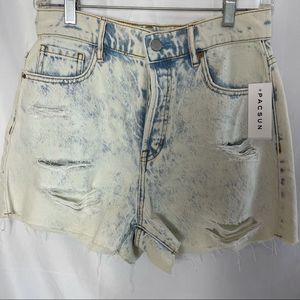 NWT PACSUN HIGH RISE SHORTS